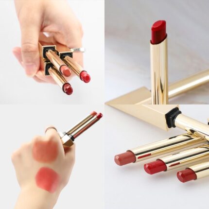 Ks One 3-in-1 Fancy Lipstick Set – Multi-Shade, Long-Lasting
