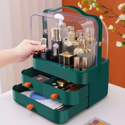 Acrylic Makeup Organizer with Drawers for Cosmetics and Skincare