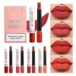 4in1 Matte Lipstick Set – Long Lasting, Non-Sticky Gloss